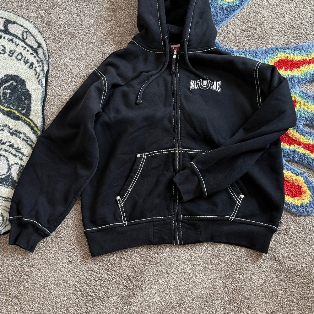 True Religion x Supreme collab zip up